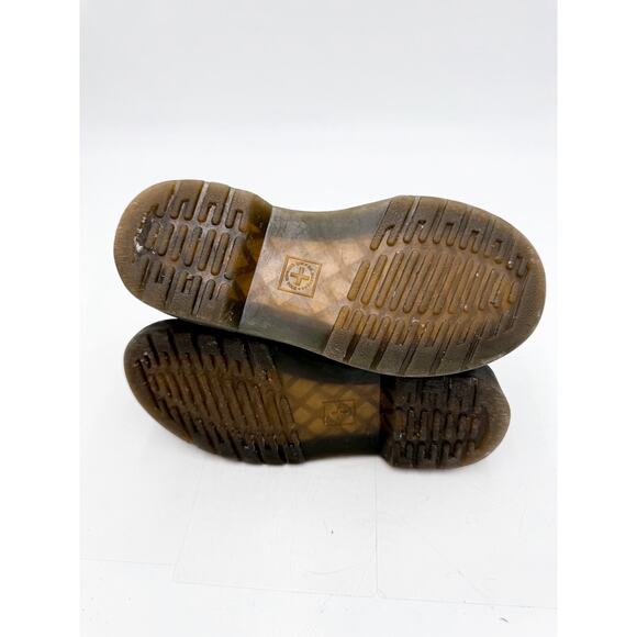 Dr. Martens size 12 Youth 1460 Crinkle Metallic Lace Up Boots - Picture 7 of 7